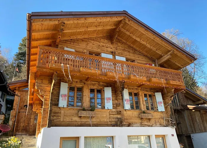 Chalet L\'Adret, 3,5 Pieces Dans Les Combles.
